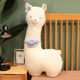 Kawaii Fluffy White Pancake Alpaca Plushie-Kawaii Dream