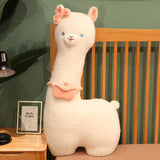 Kawaii Fluffy White Pancake Alpaca Plushie-Kawaii Dream