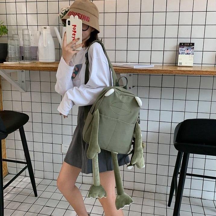 Kawaii Frog Backpack-Kawaii Dream