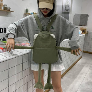 Kawaii Frog Backpack-Kawaii Dream