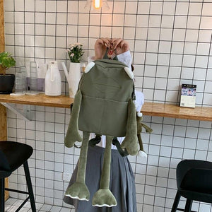 Kawaii Frog Backpack-Kawaii Dream