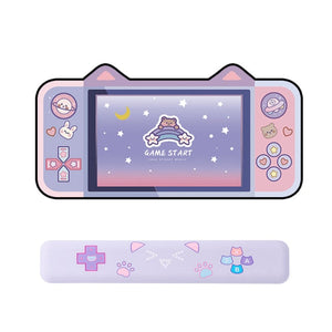 Kawaii Gamer Bunny Corgi Large Mouse Pad with Ears Collection-Kawaii Dream