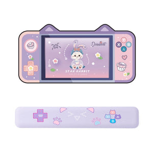 Kawaii Gamer Bunny Corgi Large Mouse Pad with Ears Collection-Kawaii Dream