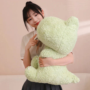 Kawaii Goofy Green Pink Dinosaur Plushies-Kawaii Dream