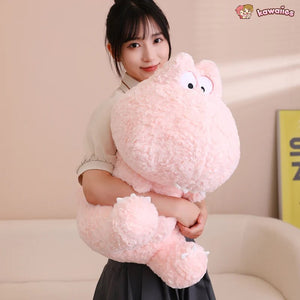 Kawaii Goofy Green Pink Dinosaur Plushies-Kawaii Dream