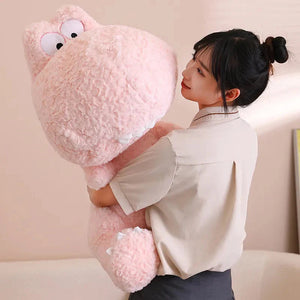 Kawaii Goofy Green Pink Dinosaur Plushies-Kawaii Dream