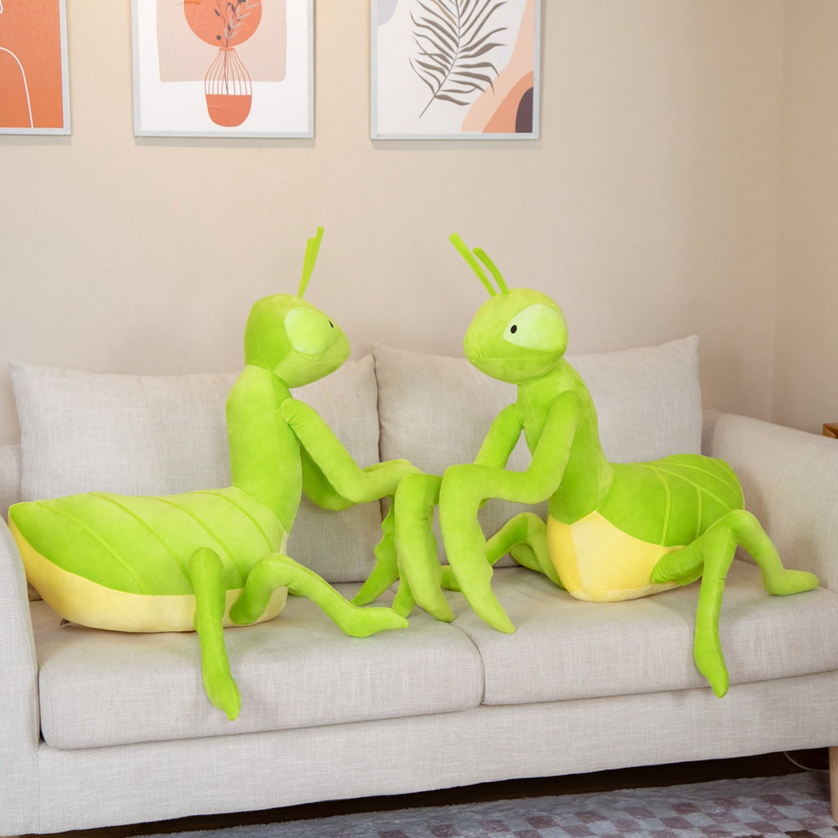Kawaii Green Praying Mantis Plushie-Kawaii Dream