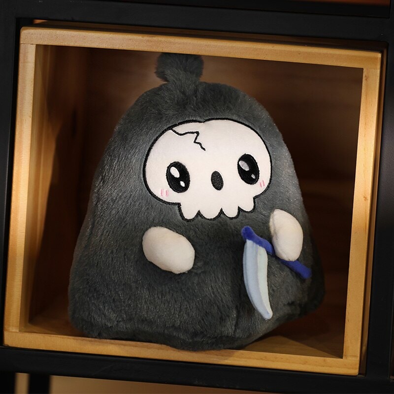 Kawaii Grim Reaper & Ghost Halloween Plushies-Kawaii Dream