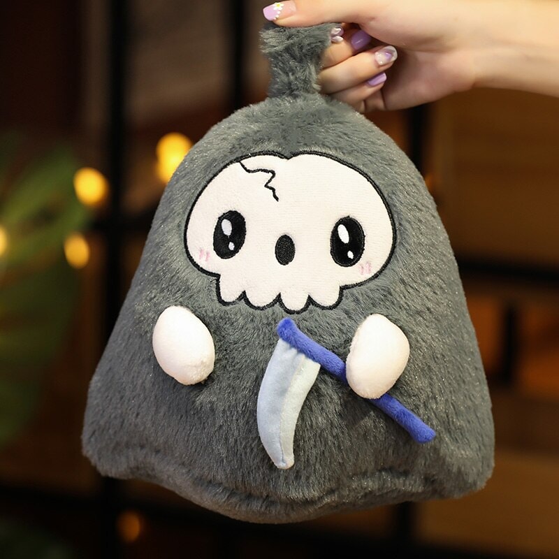 Kawaii Grim Reaper & Ghost Halloween Plushies-Kawaii Dream
