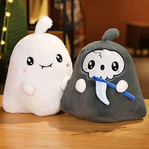 Kawaii Grim Reaper & Ghost Halloween Plushies-Kawaii Dream