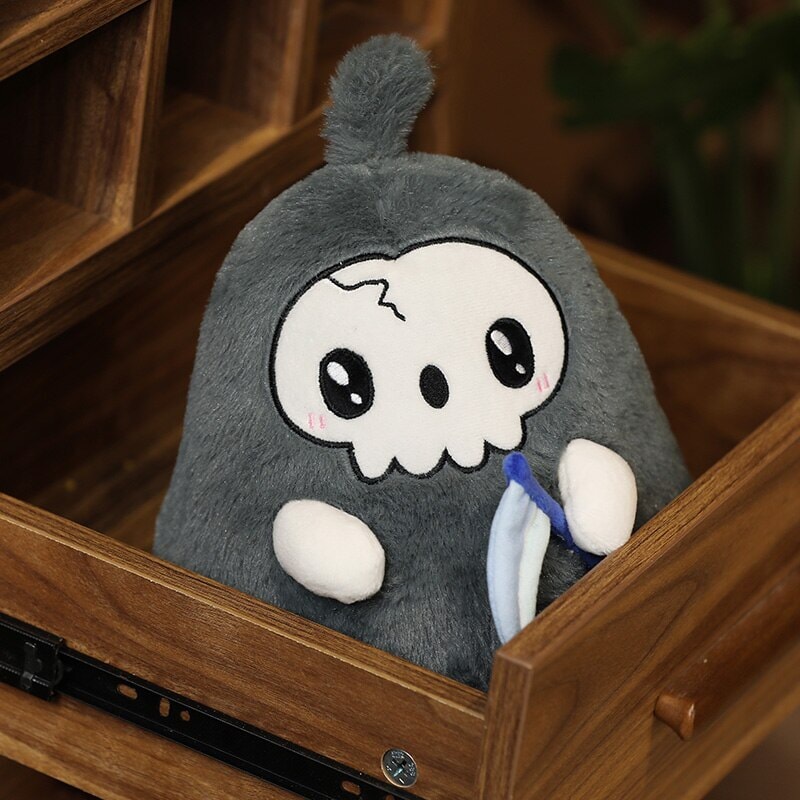 Kawaii Grim Reaper & Ghost Halloween Plushies-Kawaii Dream