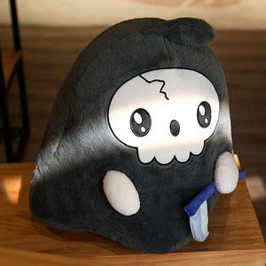 Kawaii Grim Reaper & Ghost Halloween Plushies-Kawaii Dream