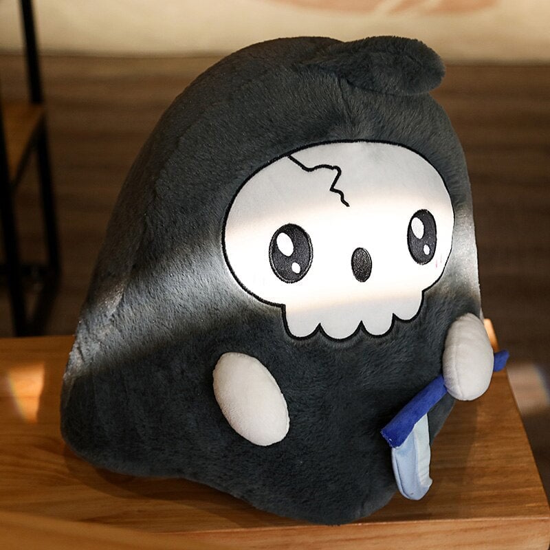 Kawaii Grim Reaper & Ghost Halloween Plushies-Kawaii Dream