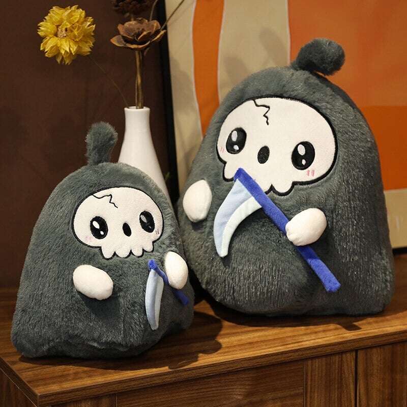 Kawaii Grim Reaper & Ghost Halloween Plushies-Kawaii Dream