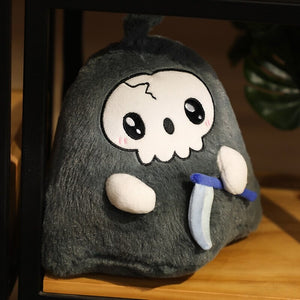 Kawaii Grim Reaper & Ghost Halloween Plushies-Kawaii Dream