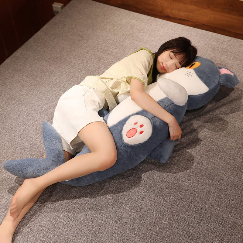 Kawaii Half Dolphin Half Cat Plushie-Kawaii Dream