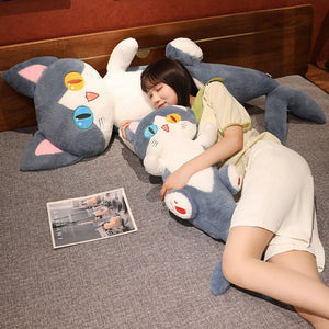 Kawaii Half Dolphin Half Cat Plushie-Kawaii Dream
