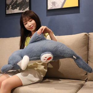 Kawaii Half Dolphin Half Cat Plushie-Kawaii Dream