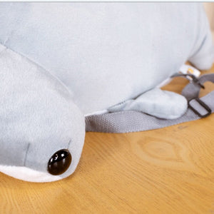 Kawaii Hammerhead Shark Plush Backpack-Kawaii Dream