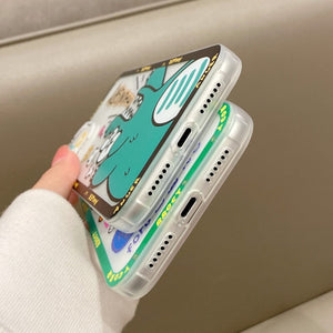 Kawaii Hangry Dinosaur iPhone Case-Kawaii Dream