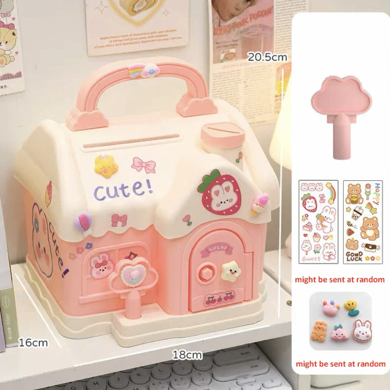 Kawaii House Piggy Bank-Kawaii Dream