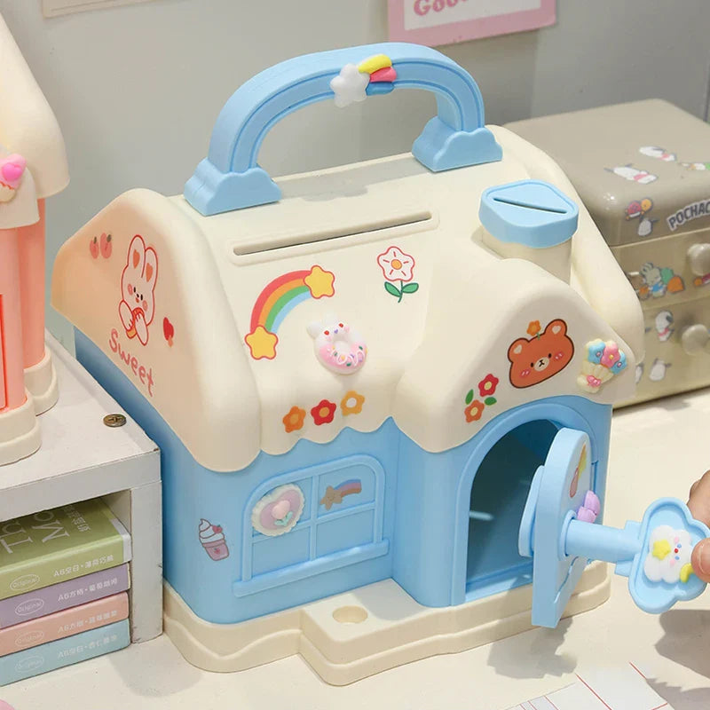 Kawaii House Piggy Bank-Kawaii Dream