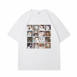 Kawaii Illustrated Cats Meme V3 Unisex Tee Top-Kawaii Dream