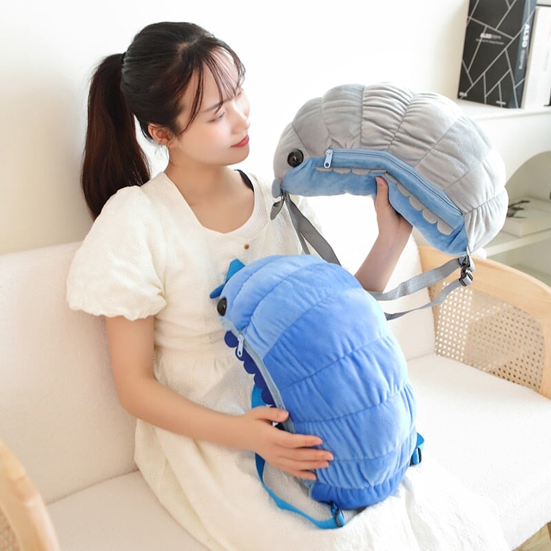 Kawaii Isopod Plush Backpack-Kawaii Dream