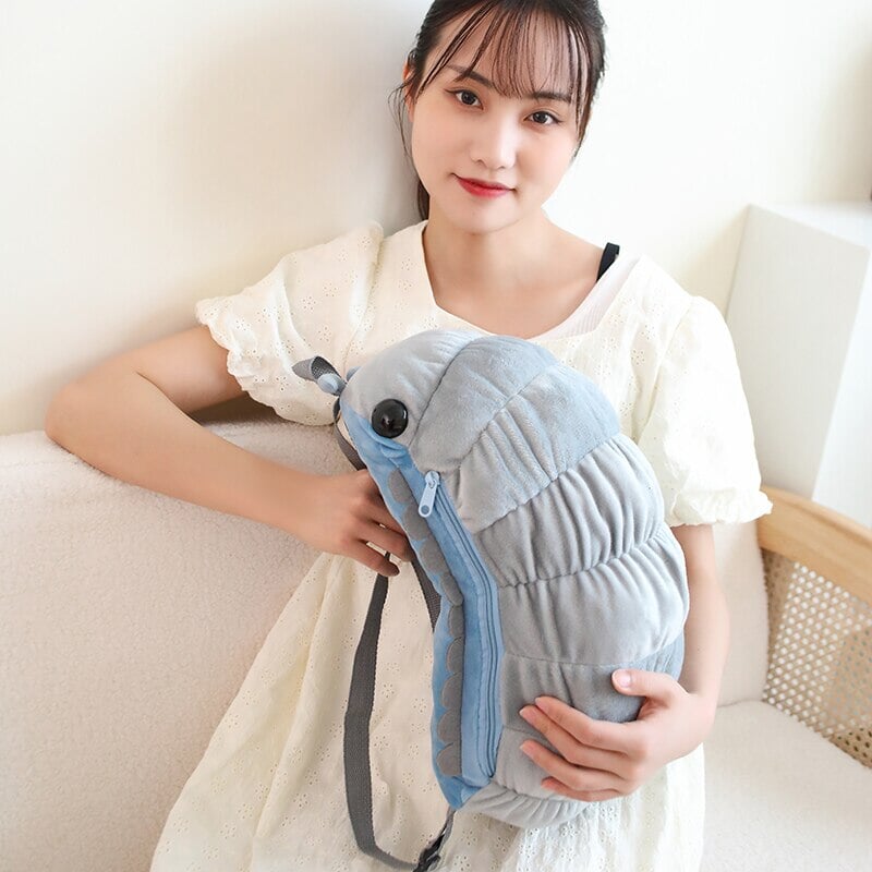Kawaii Isopod Plush Backpack-Kawaii Dream