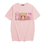 Kawaii Japanese Anime Bunny Blonde Girl Graphic Tee-Kawaii Dream