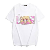 Kawaii Japanese Anime Bunny Blonde Girl Graphic Tee-Kawaii Dream