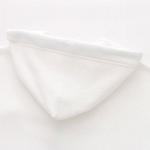 Kawaii Japanese Kanji Embroidery Wave Hoodie-Kawaii Dream