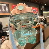 Kawaii Jumbo Bear Shaped Bottle with Strap-Kawaii Dream
