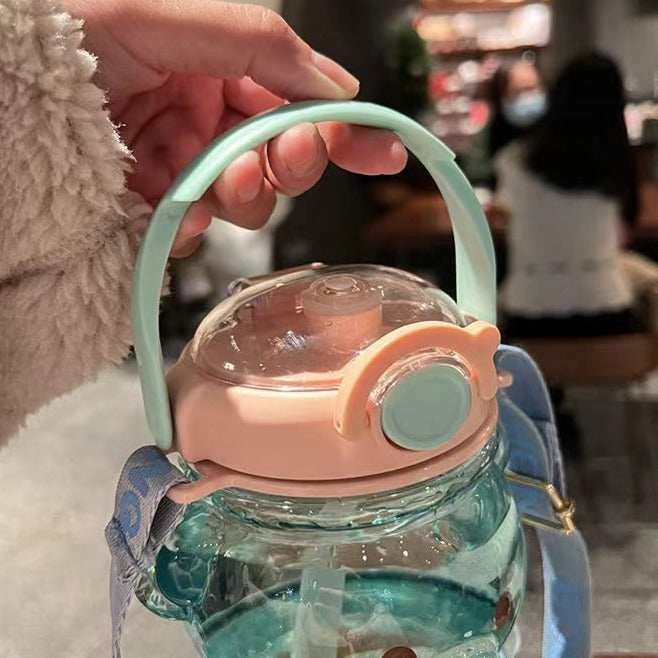 Kawaii Jumbo Bear Shaped Bottle with Strap-Kawaii Dream