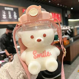 Kawaii Jumbo Bear Shaped Bottle with Strap-Kawaii Dream