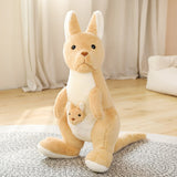 Kawaii Kangaroo Mama Papa and Baby Plushie-Kawaii Dream