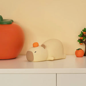 Kawaii Laying Capybara LED Night Light-Kawaii Dream