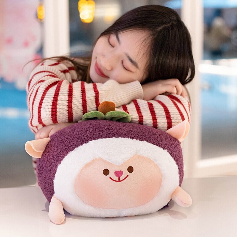 Kawaii Mangosteen Sheep Plushie-Kawaii Dream