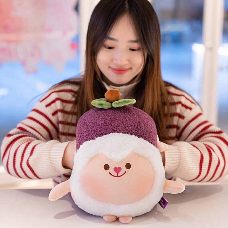 Kawaii Mangosteen Sheep Plushie-Kawaii Dream