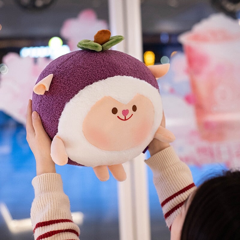 Kawaii Mangosteen Sheep Plushie-Kawaii Dream