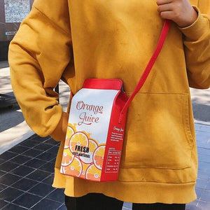 Kawaii Milk Juice Carton Box Bag-Kawaii Dream