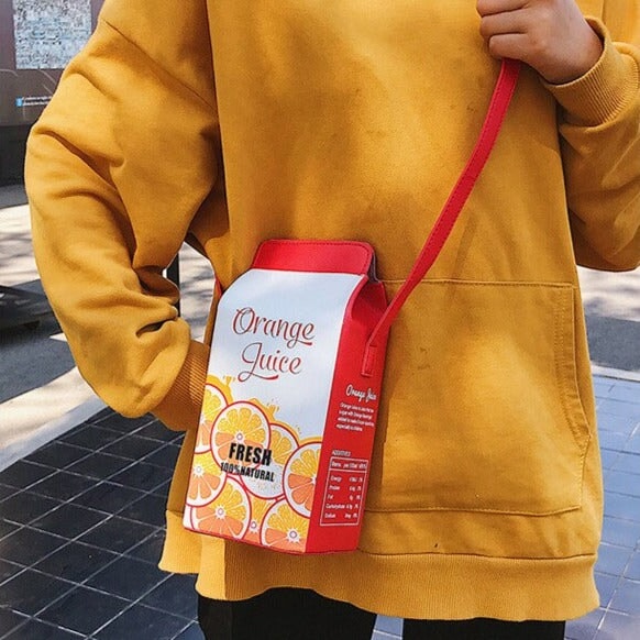 Kawaii Milk Juice Carton Box Bag-Kawaii Dream