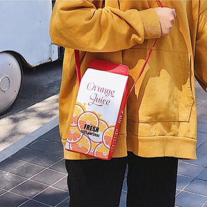 Kawaii Milk Juice Carton Box Bag-Kawaii Dream