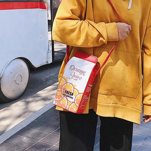 Kawaii Milk Juice Carton Box Bag-Kawaii Dream