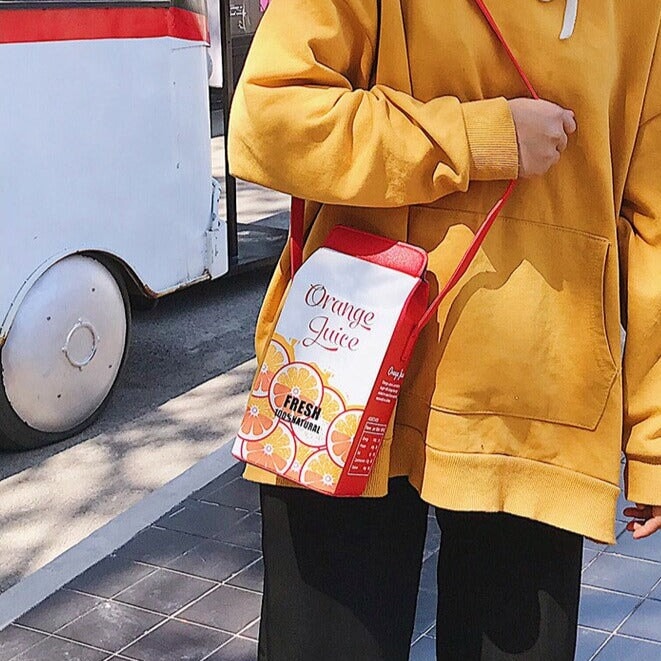 Kawaii Milk Juice Carton Box Bag-Kawaii Dream