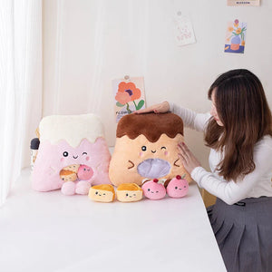 Kawaii Mountain Desserts Candy Bag Plushies-Kawaii Dream