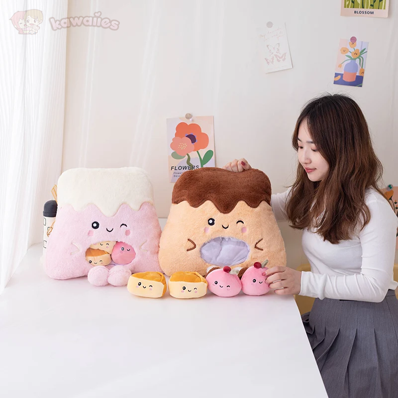 Kawaii Mountain Desserts Candy Bag Plushies-Kawaii Dream