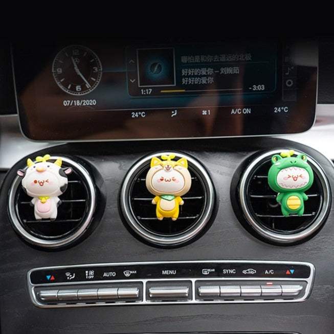 Kawaii Onion Friend Animals Car Air Refresher Perfume Accessories-Kawaii Dream