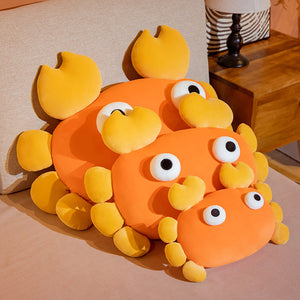 Kawaii Orange Crab & Lobster Plushie-Kawaii Dream