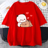 Kawaii Panda Bear Love Unisex Tee-Kawaii Dream